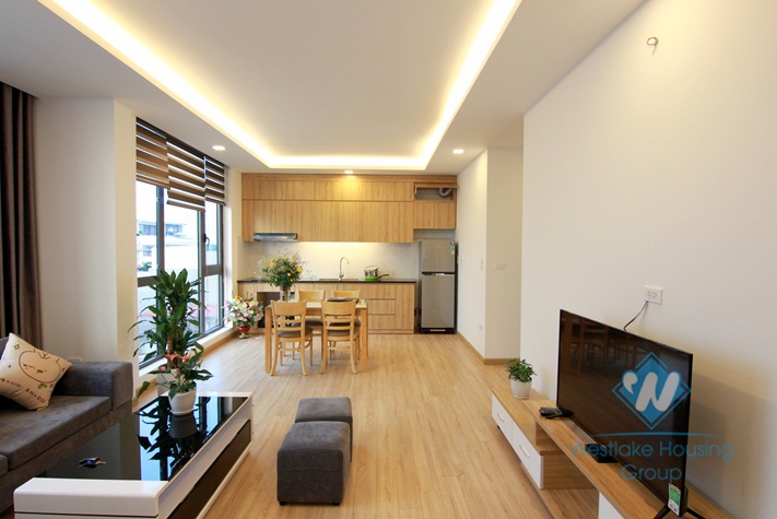 Brand new top floor apartment with lakeview for rent in Tay Ho.